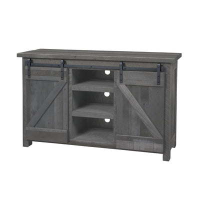 Legacy Estate Roscoe Reclaimed Barnwood Barndoor TV Stand