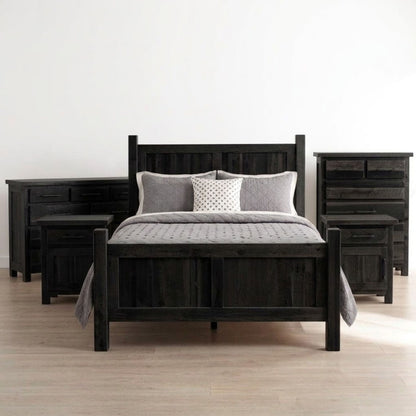 Legacy Estate Rowan Reclaimed Barnwood 5-Piece Bedroom Set