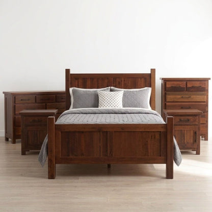 Legacy Estate Rowan Reclaimed Barnwood 5-Piece Bedroom Set