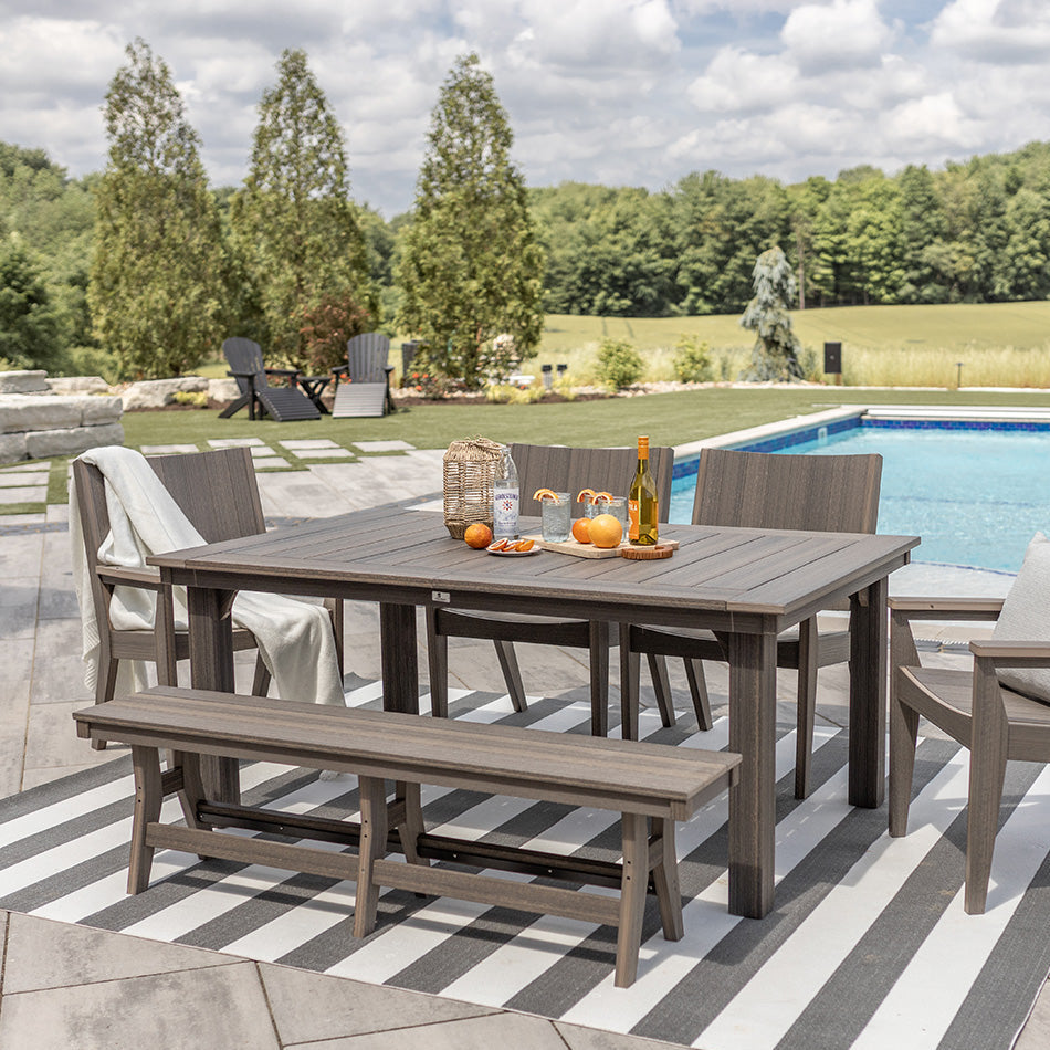 Berlin Gardens Homestead Rectangular Poly Lumber Dining Table