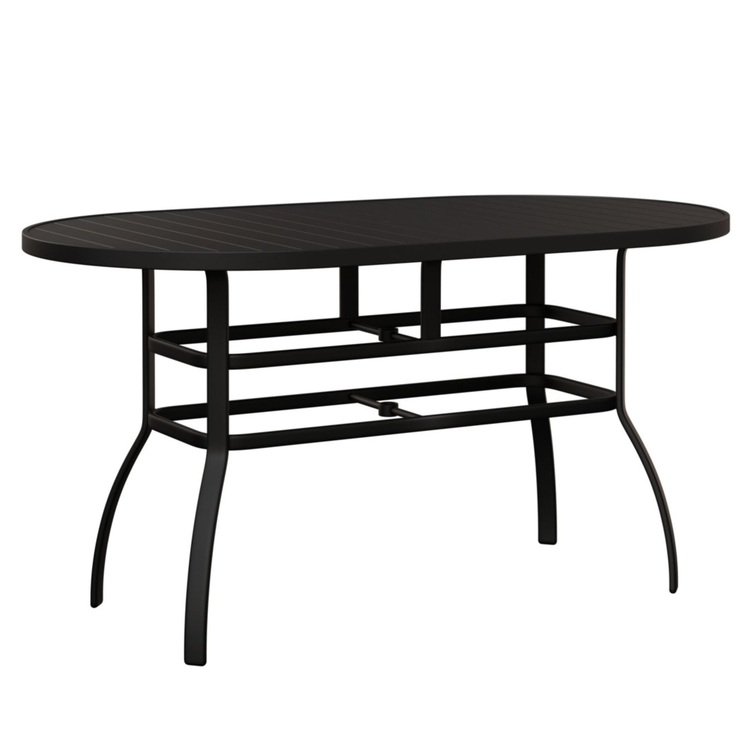 Berlin Gardens Murphy 76″ Aluminum Oblong Bar Table