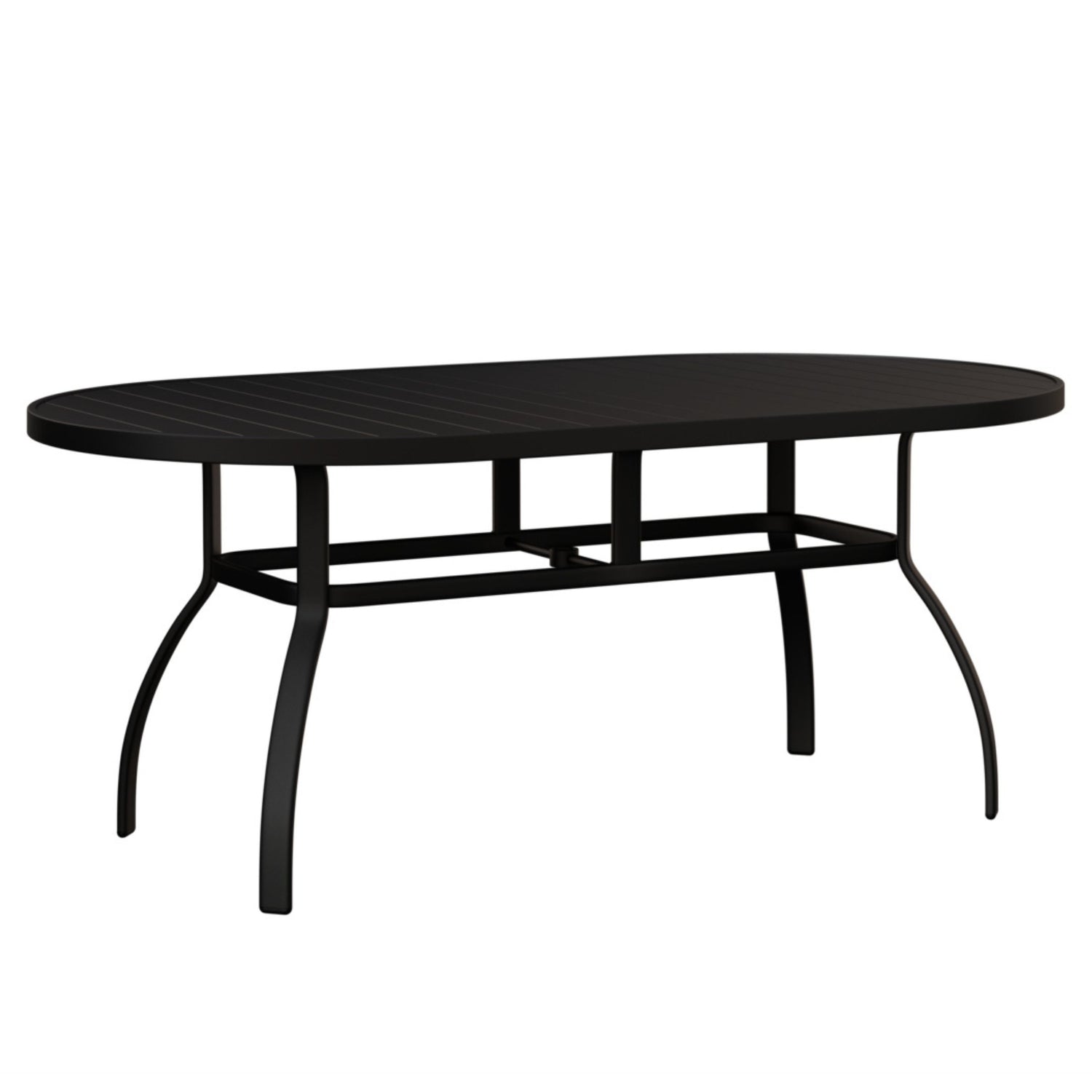 Berlin Gardens Murphy 76″ Aluminum Oblong Dining Table