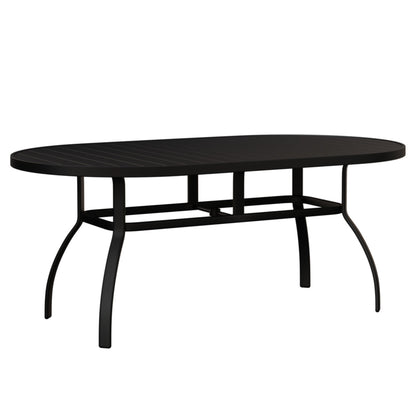 Berlin Gardens Murphy 76″ Aluminum Oblong Dining Table