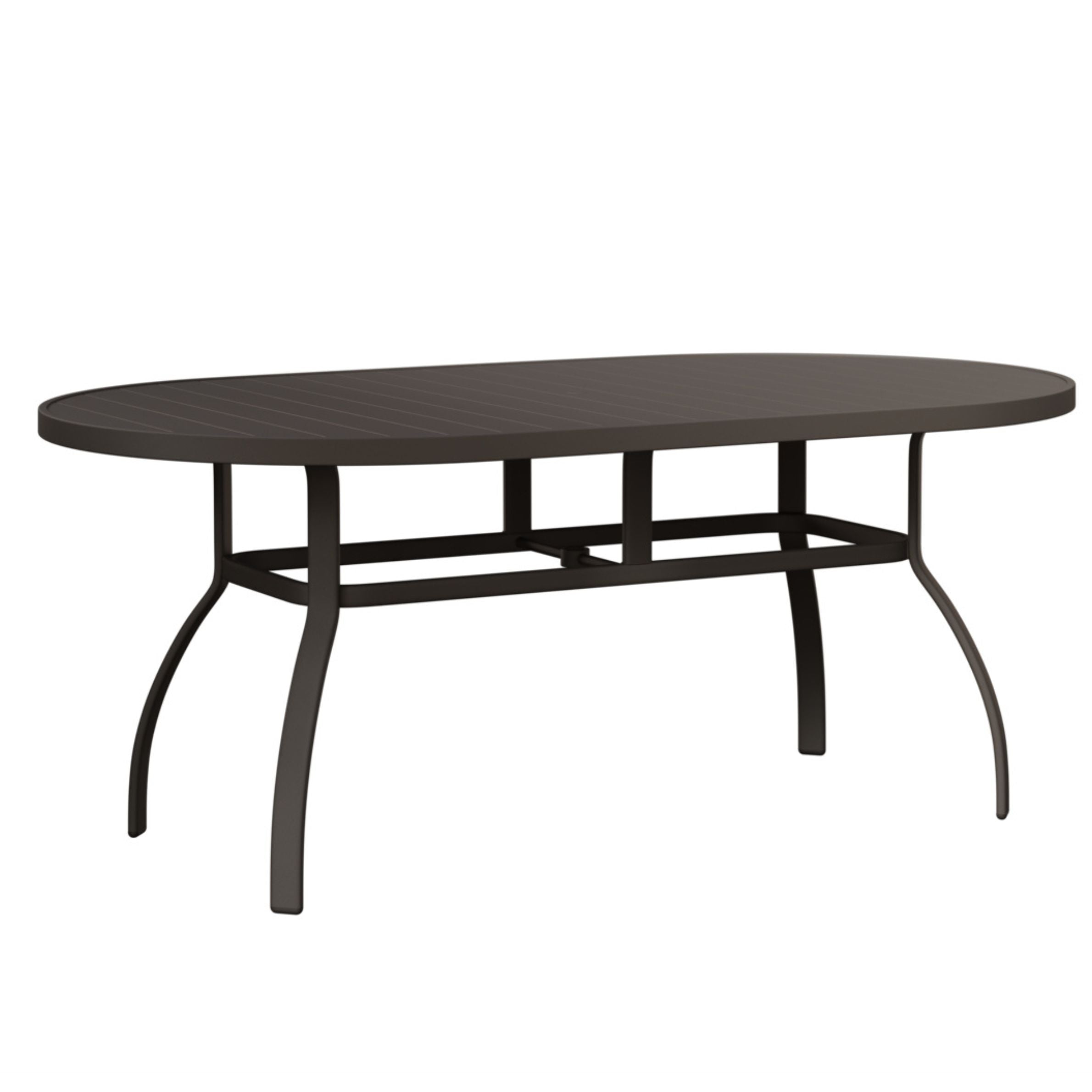Berlin Gardens Murphy 76″ Aluminum Oblong Dining Table