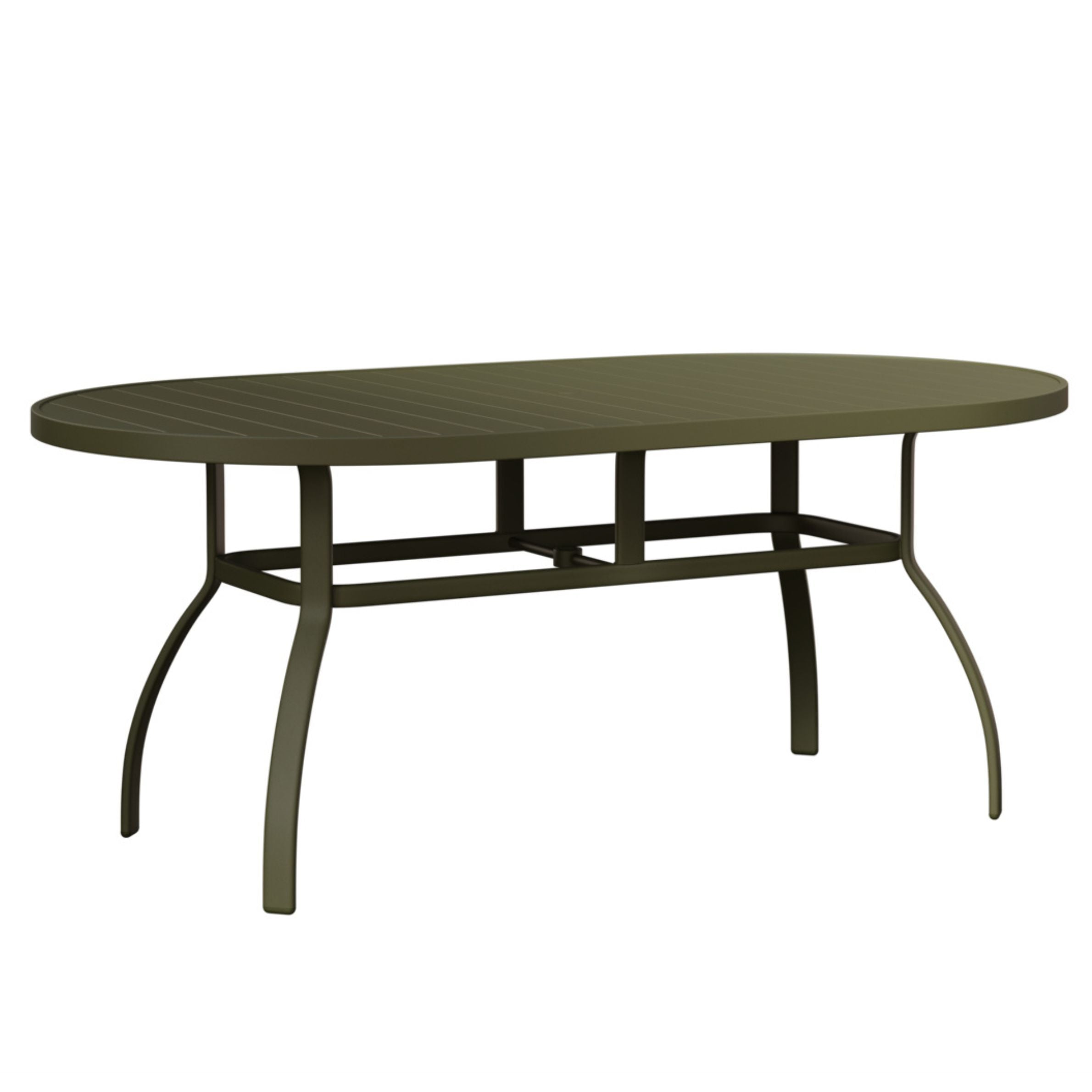 Berlin Gardens Murphy 76″ Aluminum Oblong Dining Table