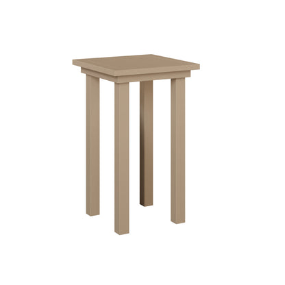 Berlin Gardens Vida Bar Height Aluminum End Table