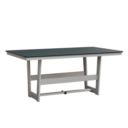 Berlin Gardens Hudson 70″ Outdoor Poly Lumber Rectangular Dining Table