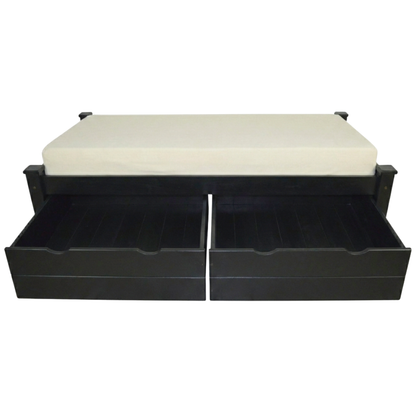 Versaloft Homestead Amish Made Bed Frame with 2-Piece Drawers