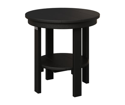 Berlin Gardens Outdoor Poly Lumber Round End Dining Table