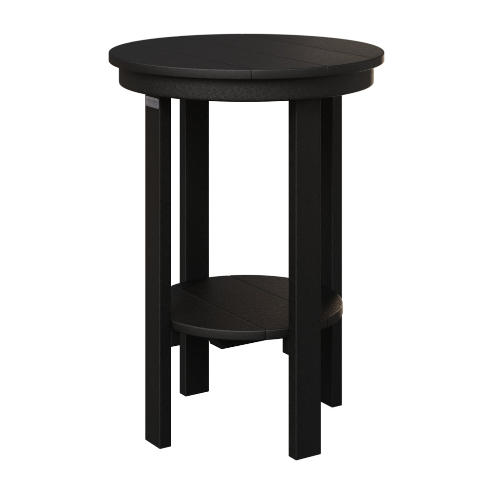 Berlin Gardens Outdoor Poly Lumber Round End Counter Table