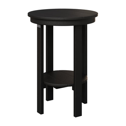 Berlin Gardens Outdoor Poly Lumber Round End Counter Table