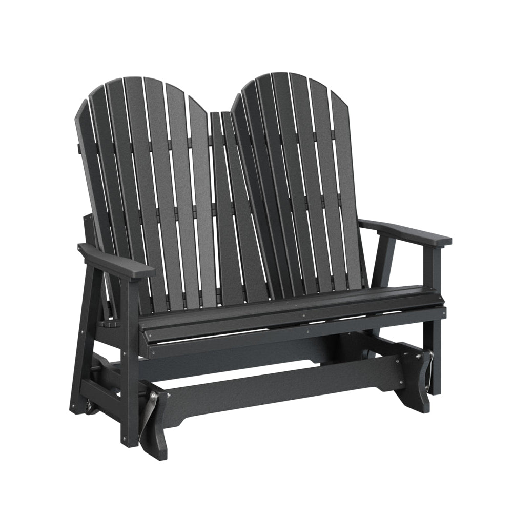 Berlin Gardens Comfo Back Poly Lumber Double Glider