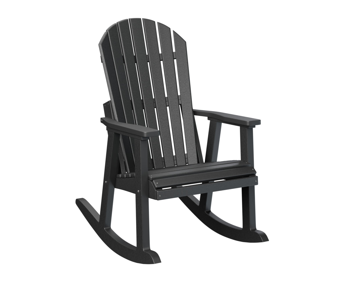 Berlin Gardens Comfo Back Poly Lumber Rocker