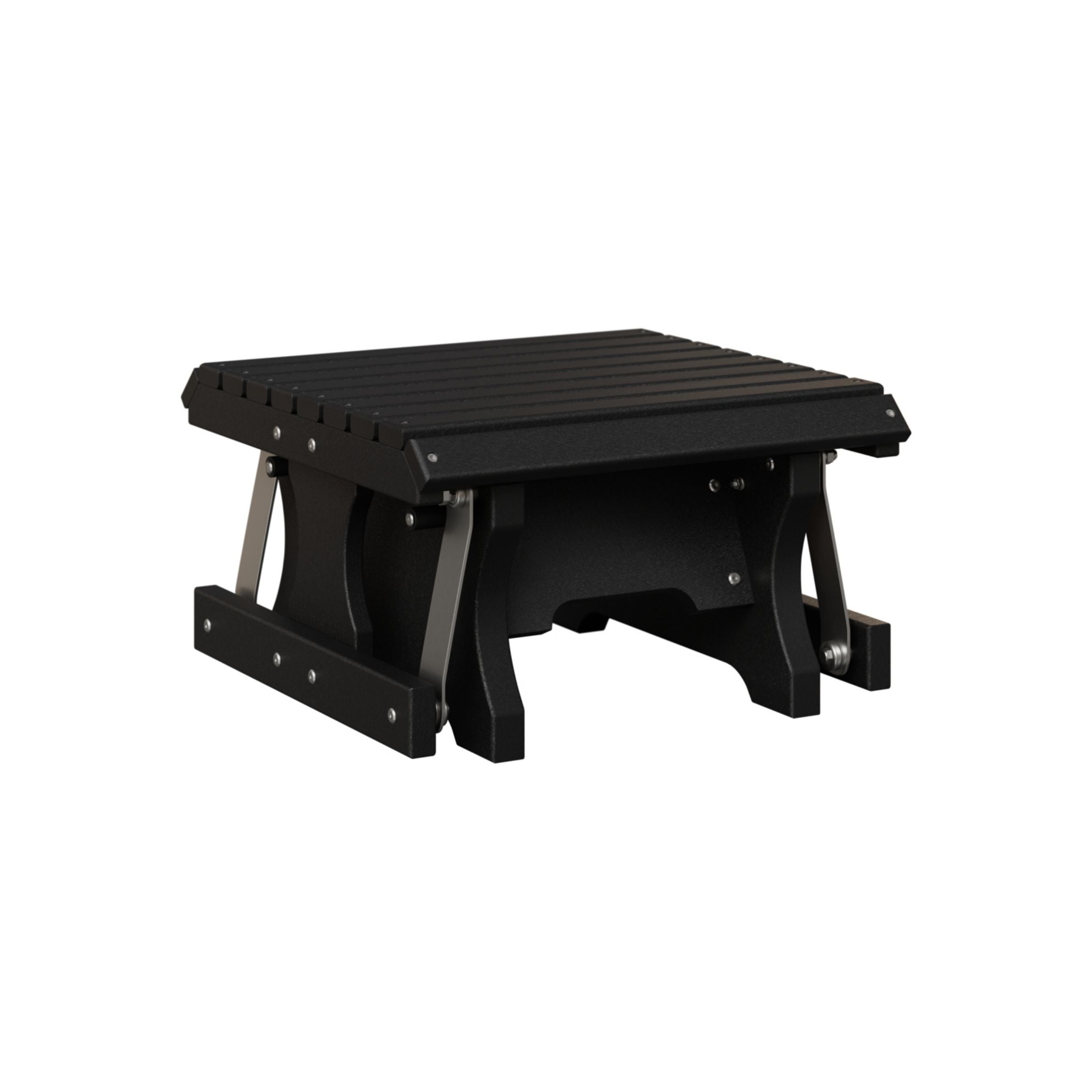 Berlin Gardens Outdoor Poly Lumber Gliding Footstool