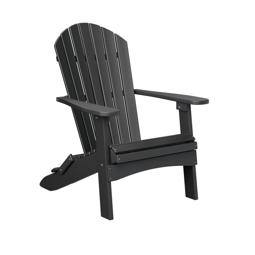 Berlin Gardens Comfo Back Poly Lumber Folding Adirondack Chair