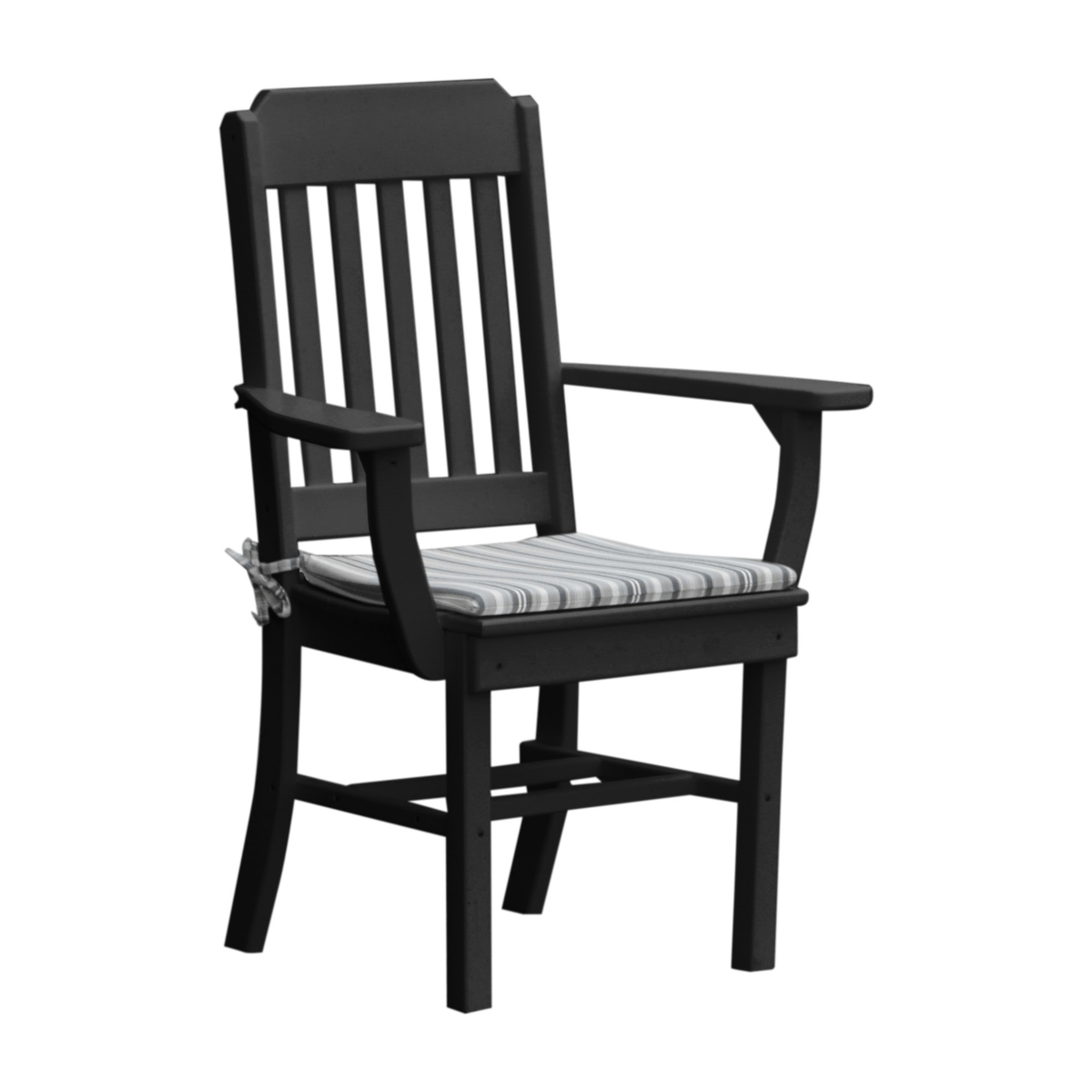 Keystone Amish Co. Traditional Poly Composite Dining Chair with arms