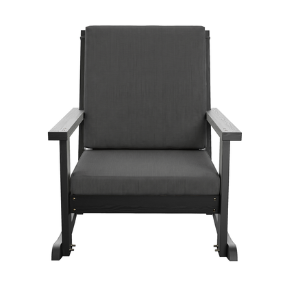 Amish Casual Deep Seated Rocking Chair with Cushion