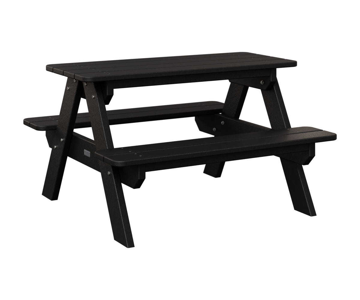 Berlin Gardens Kids Poly Lumber Rectangular Picnic Table