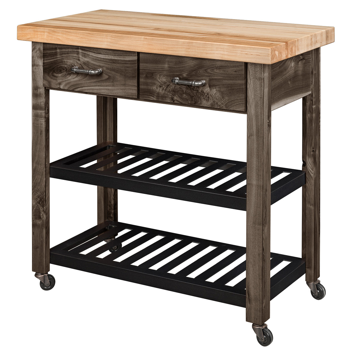 Hoosier Timbercraft Braxton Red Oak Kitchen Island