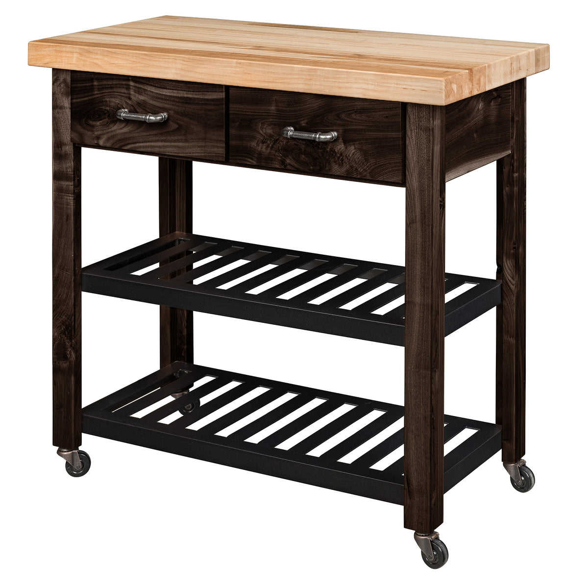 Hoosier Timbercraft Braxton Red Oak Kitchen Island