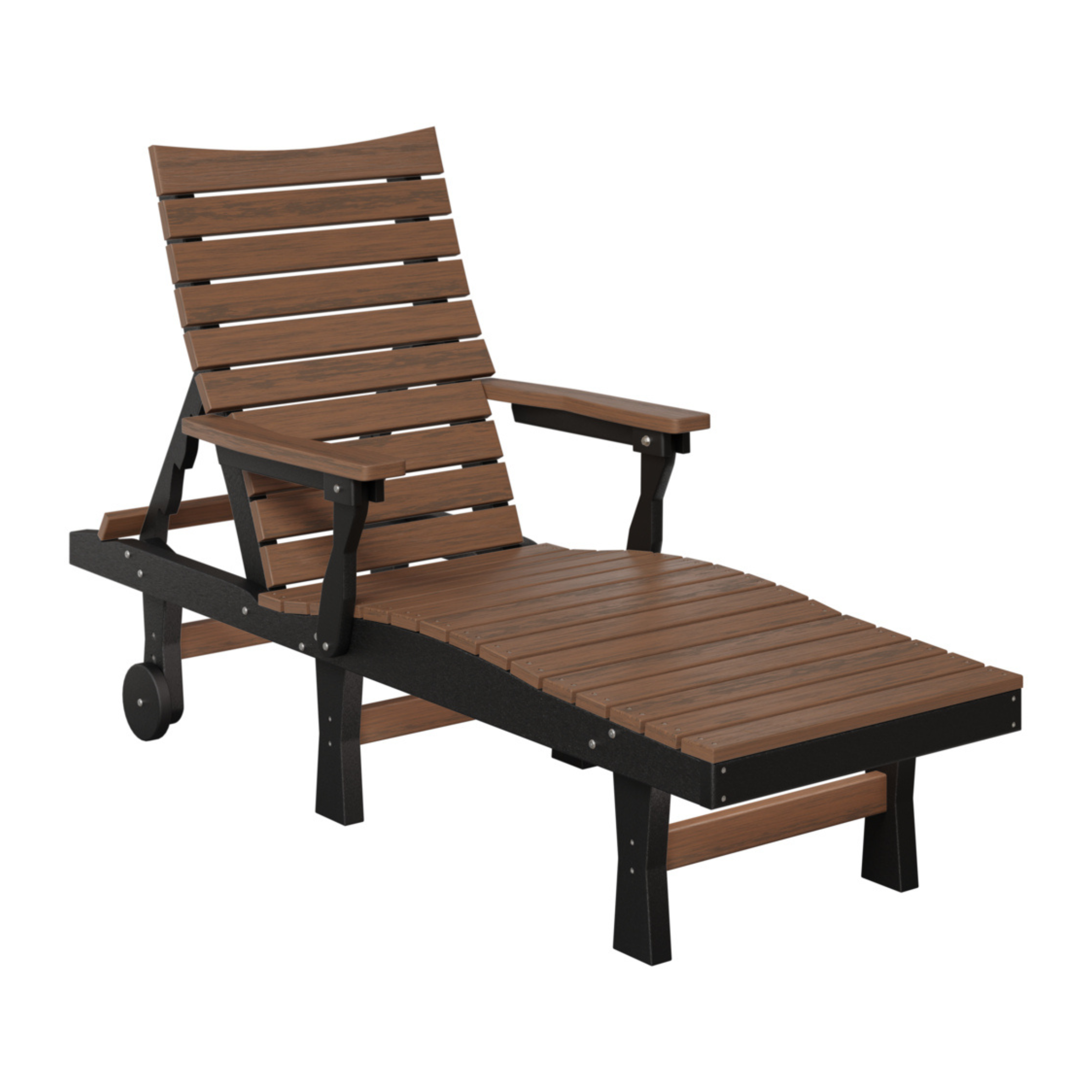 Berlin Gardens Bristol Outdoor Poly Lumber Chaise Lounge