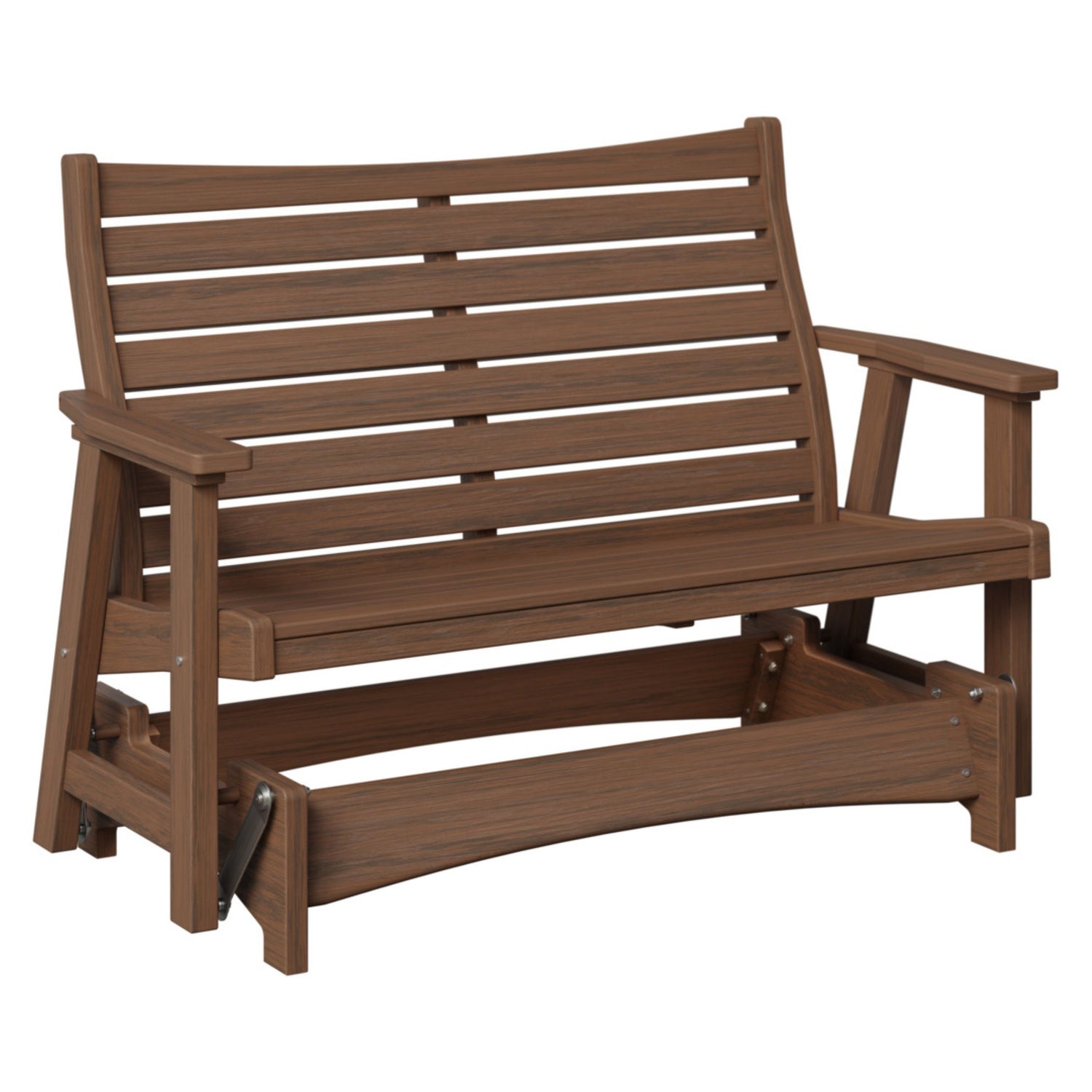 Berlin Gardens Bristol Poly Lumber Double Glider