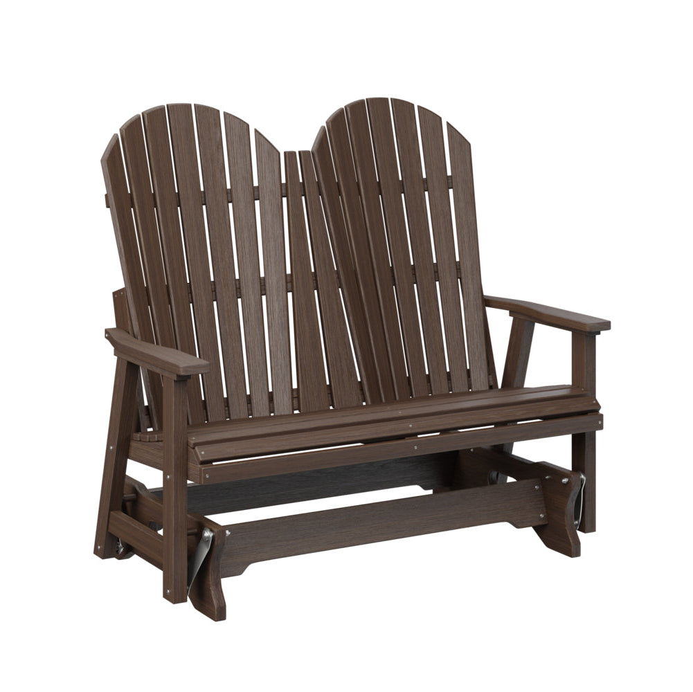 Berlin Gardens Comfo Back Poly Lumber Double Glider