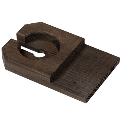 Amish Casual Waterford Hanging Bed Swing for Porch, 5 Ft Dark Walnut