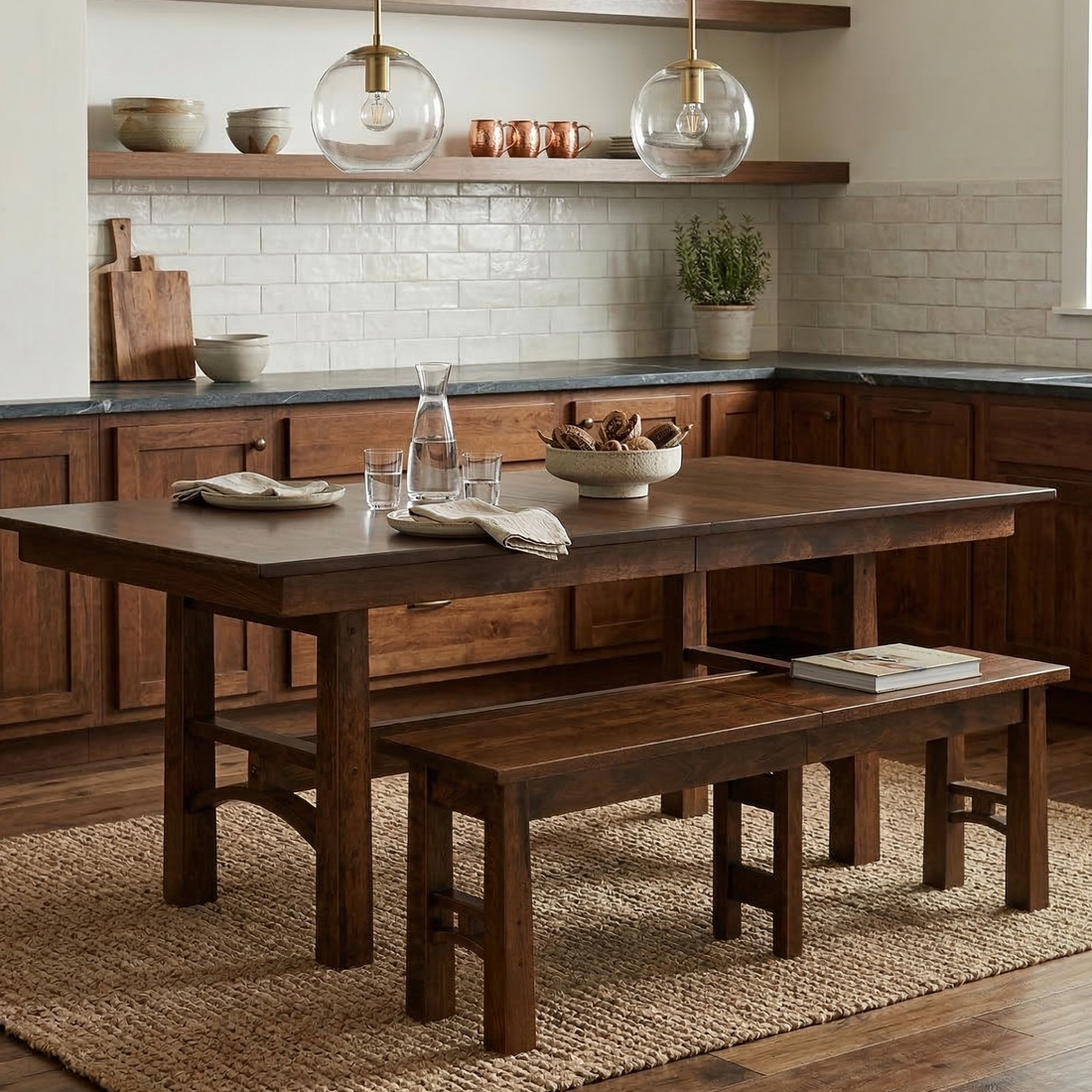 Hoosier Timbercraft Marshall Maple Rectangular Dining Table