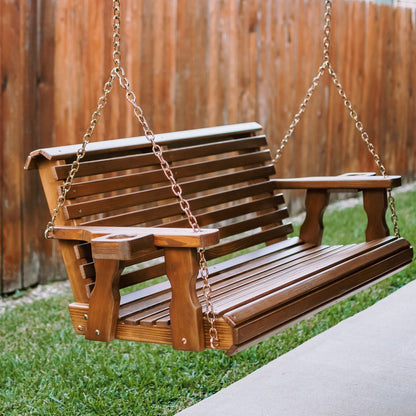 Amish Casual Heavy Duty Roll Back Porch Swing