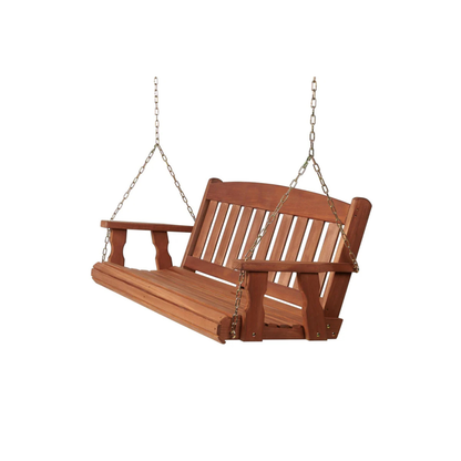 Amish Casual 4 Foot Cedar Stain Mission Porch Swing