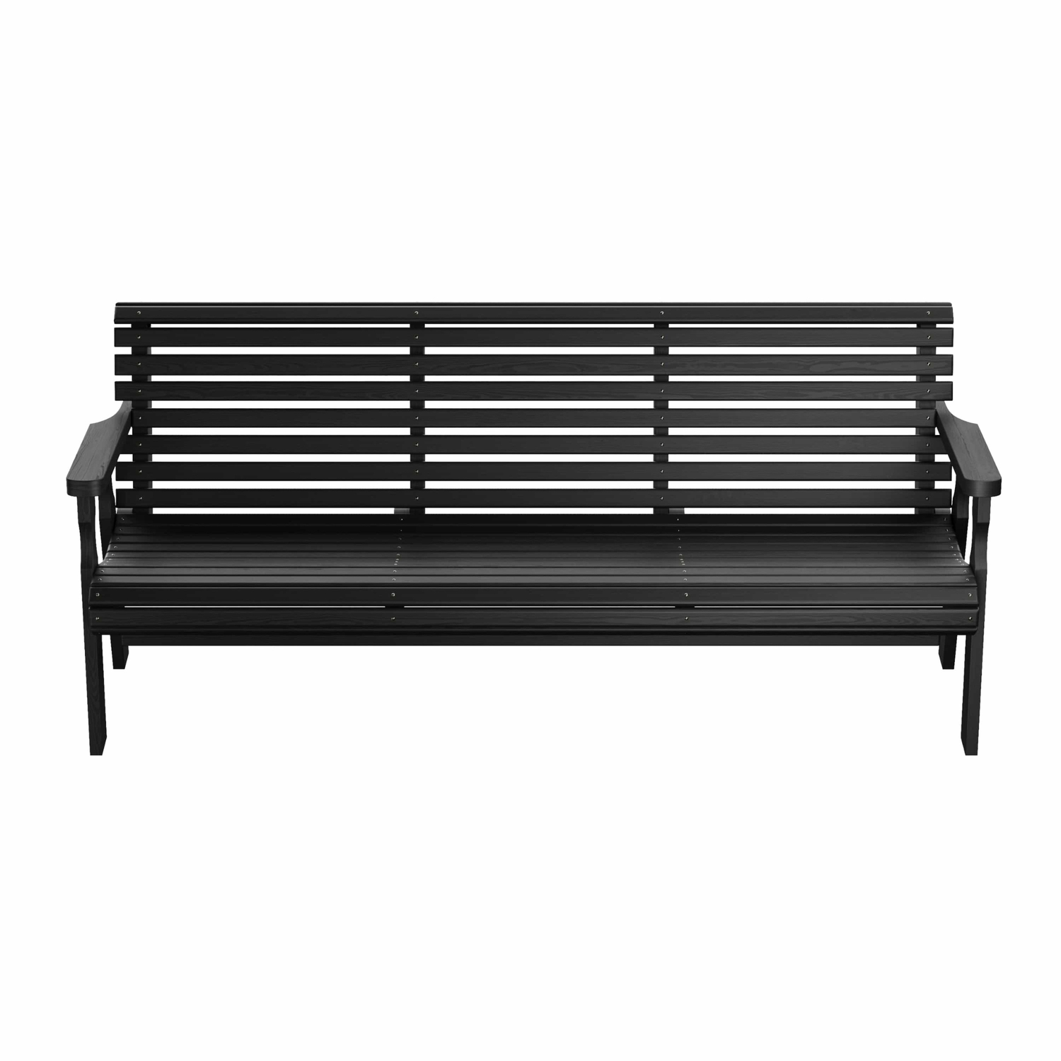 Amish Casual Heavy Duty Roll Back 6 Foot Treated Garden Bench