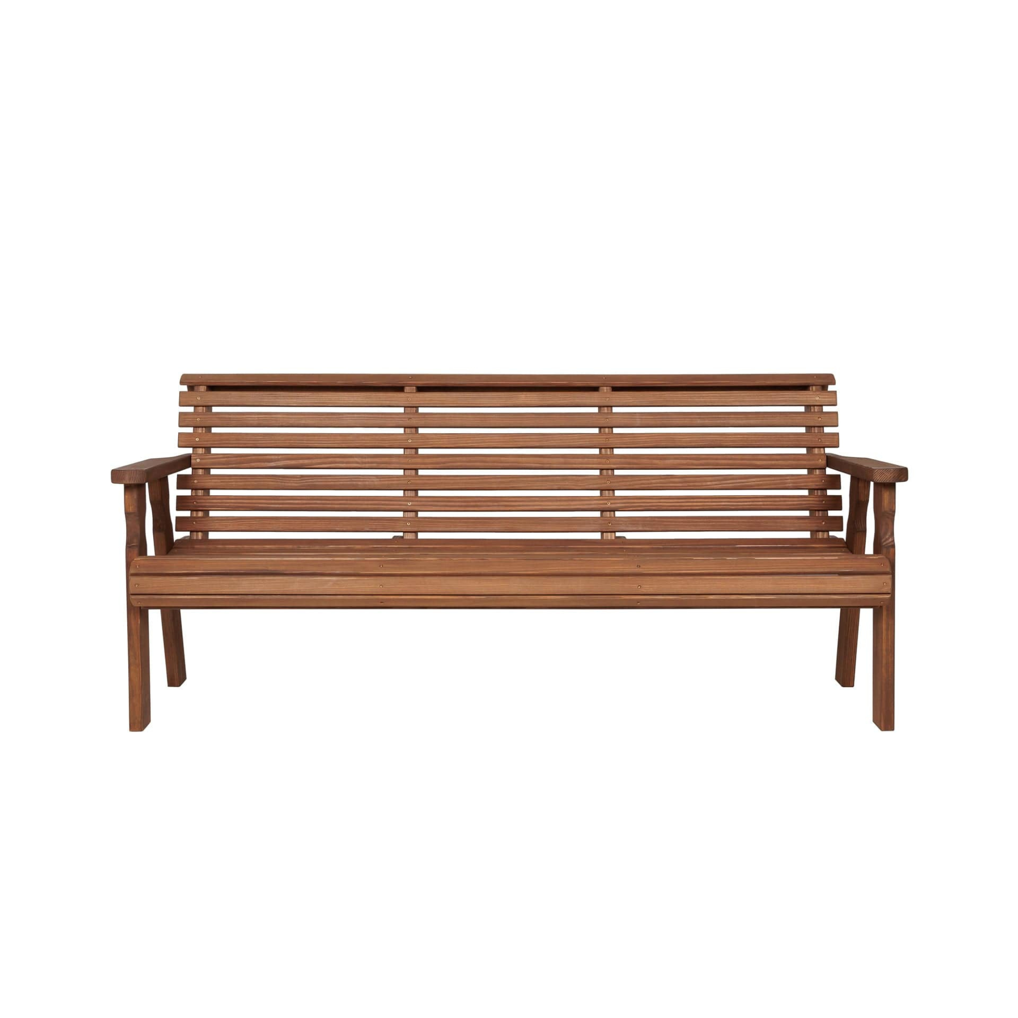 Amish Casual Heavy Duty Roll Back 6 Foot Treated Garden Bench