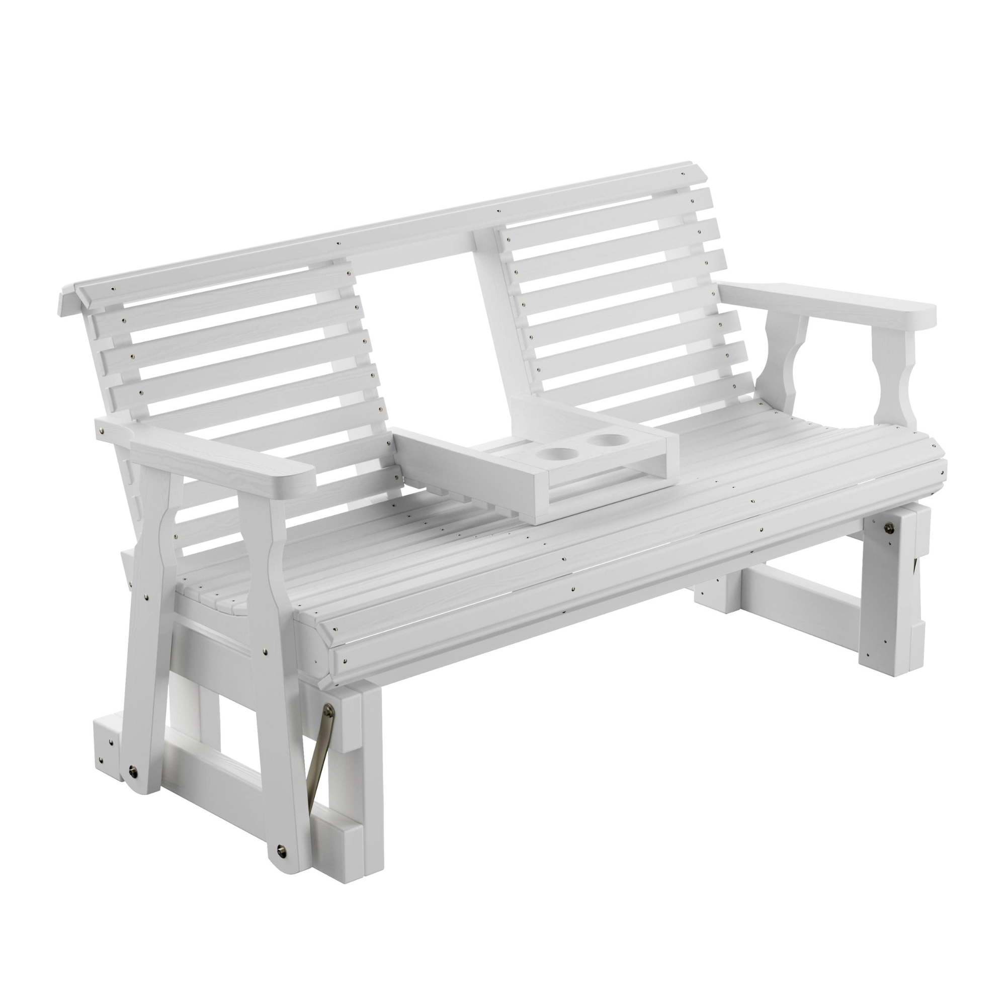 Amish Casual Heavy Duty Rollback Console Glider