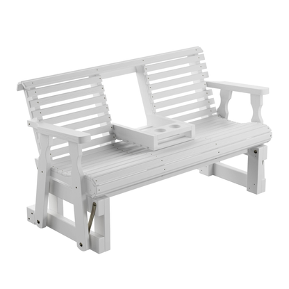 Amish Casual Heavy Duty Rollback Console Glider