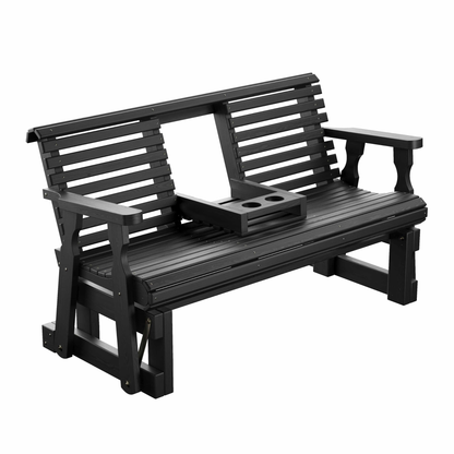Amish Casual Heavy Duty Rollback Console Glider