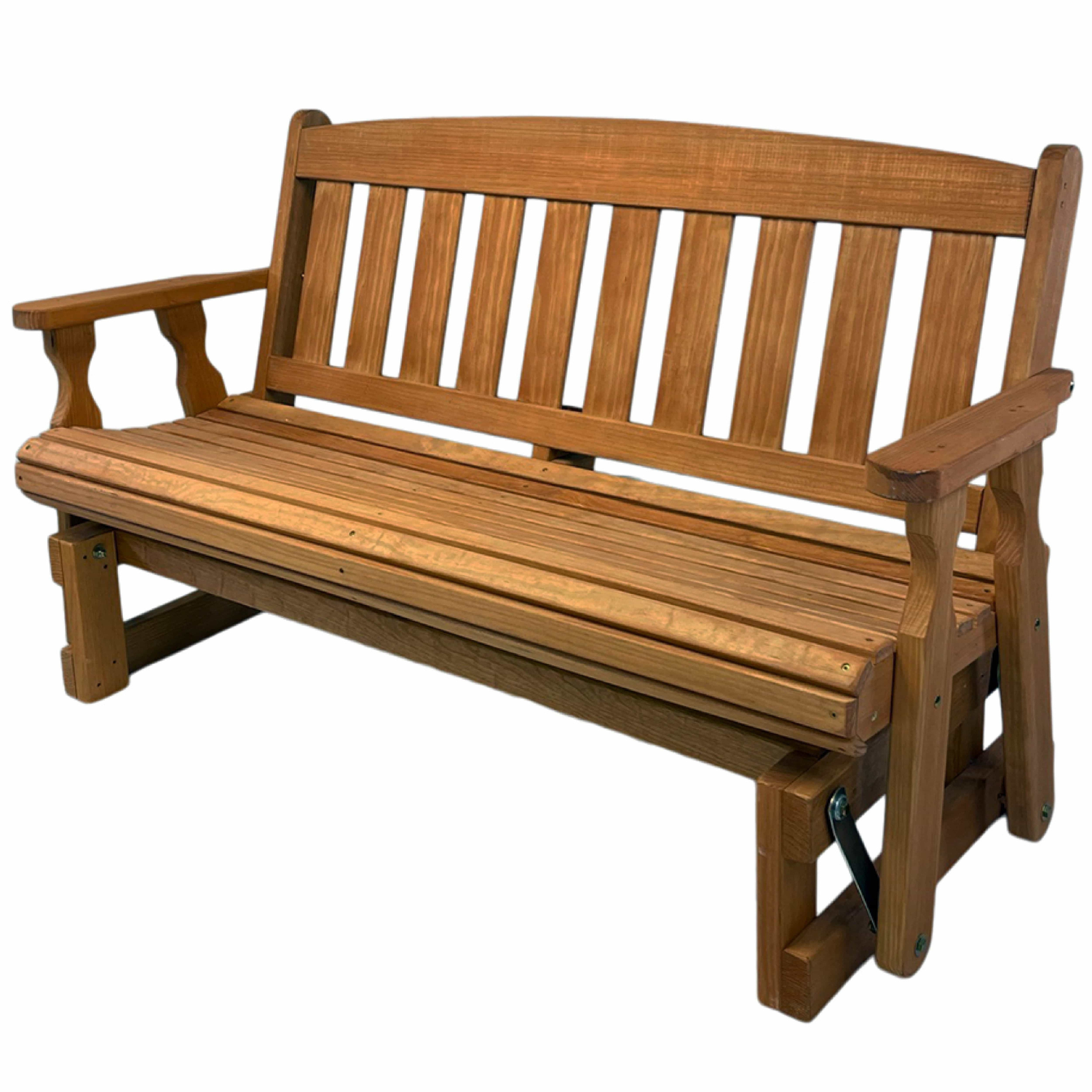 Amish Casual 5 Foot Mission Wood Porch Glider