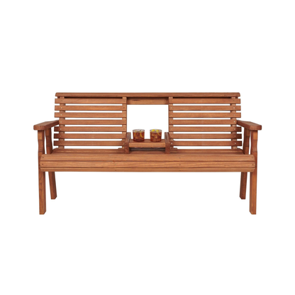 Amish Casual Heavy Duty Rollback Console Bench