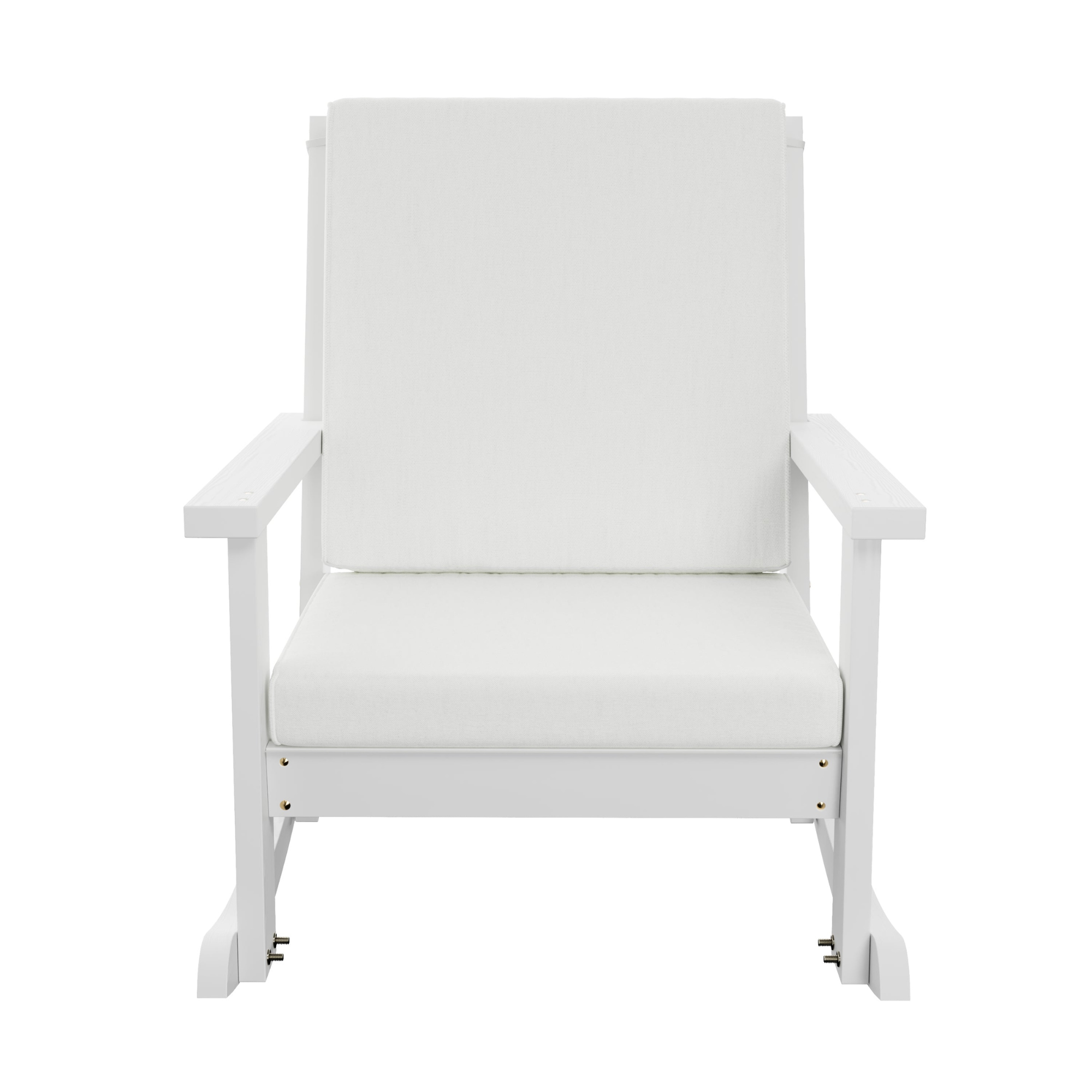 Amish Casual Deep Seated Rocking Chair with Cushion