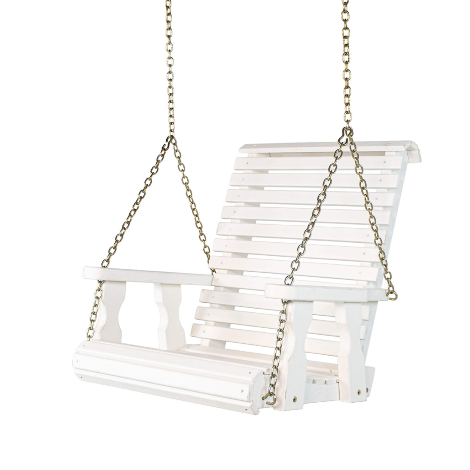 Amish Casual Heavy Duty Roll Back Swing Chair