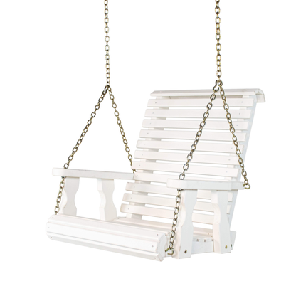 Amish Casual Heavy Duty Roll Back Swing Chair