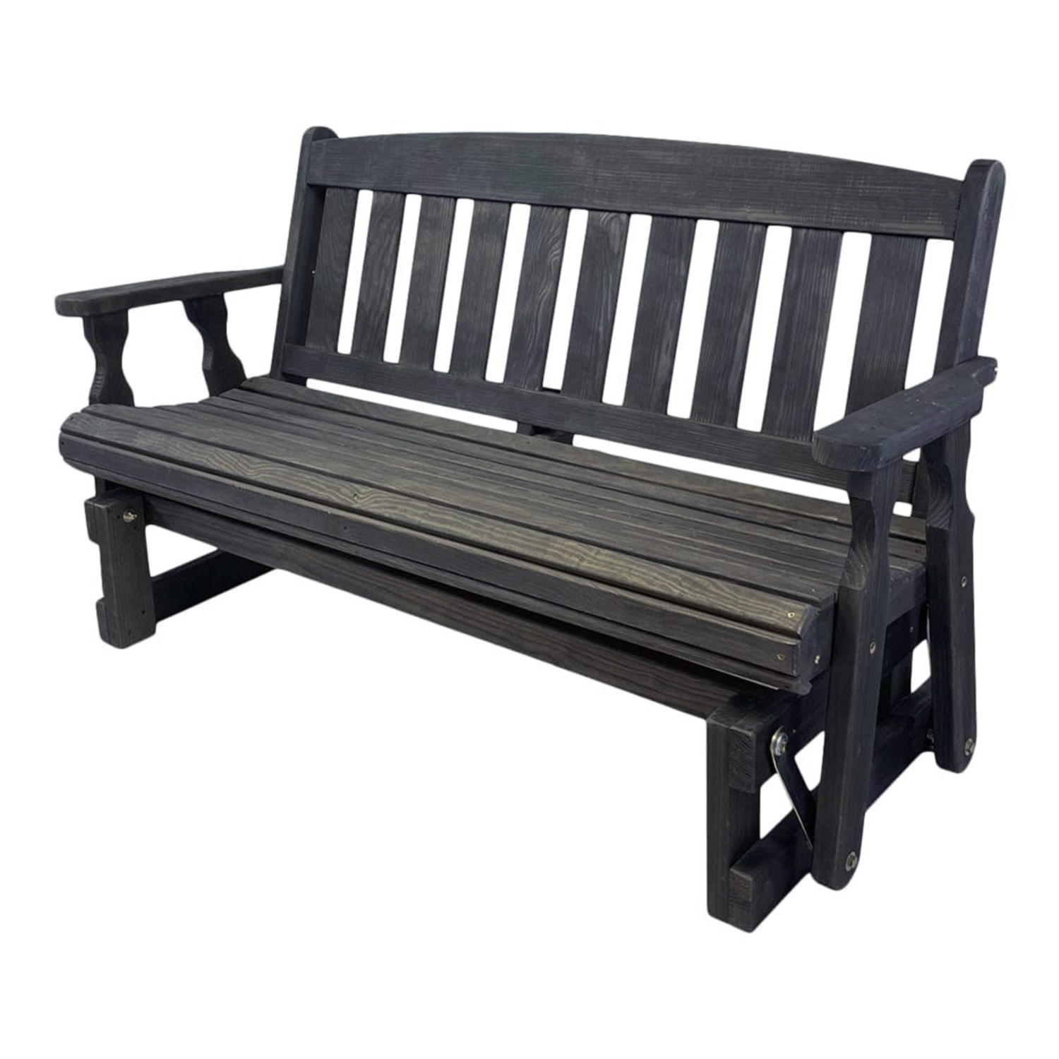 Amish Casual 4 Foot Mission Wood Porch Glider