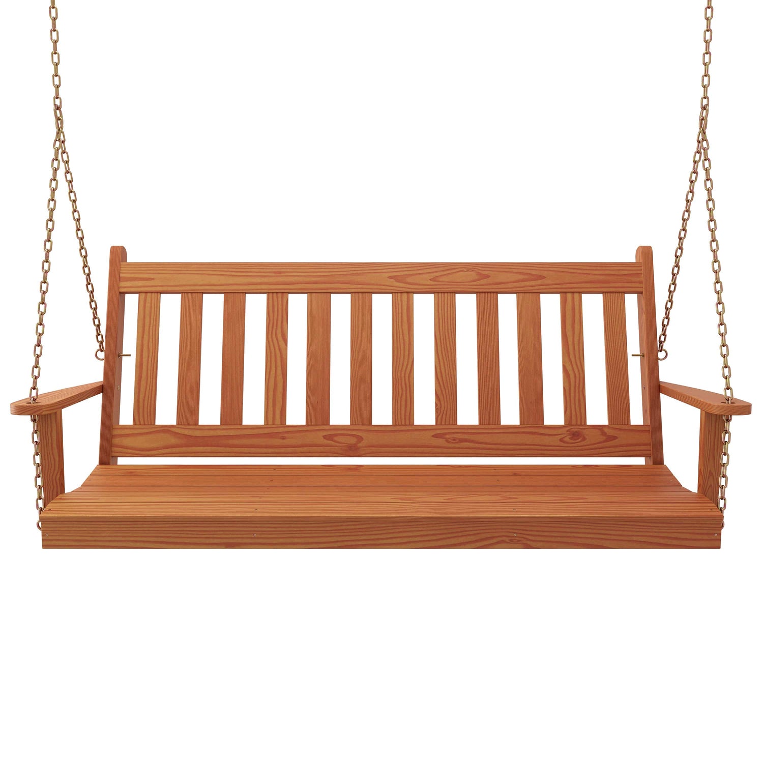 Keystone Amish Co. 5 Foot Franklin Porch Swing, Cedar Stain