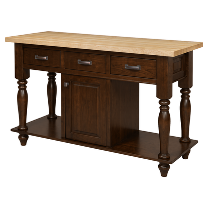 Hoosier Timbercraft Fontaine Cherry Kitchen Island