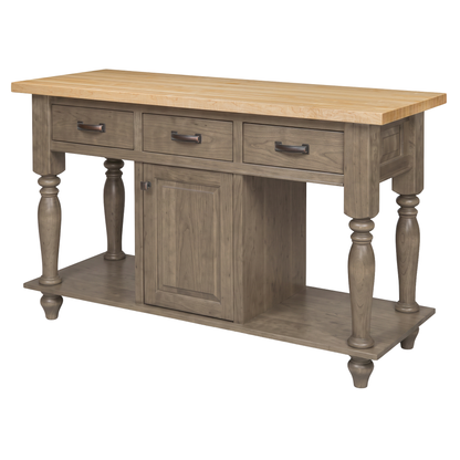 Hoosier Timbercraft Fontaine Cherry Kitchen Island