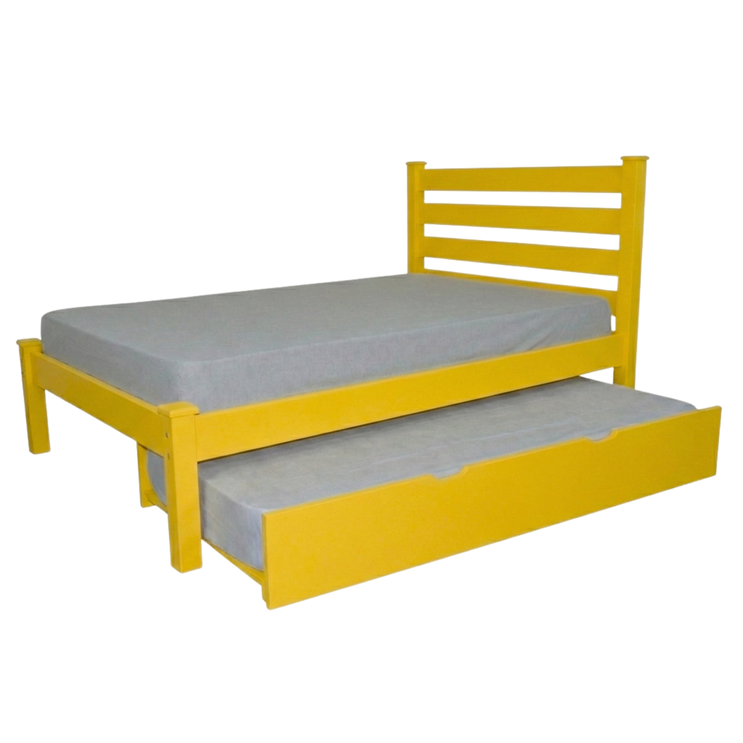 Versaloft Homestead Amish Made Bed Frame with Headboard and Trundle Unit