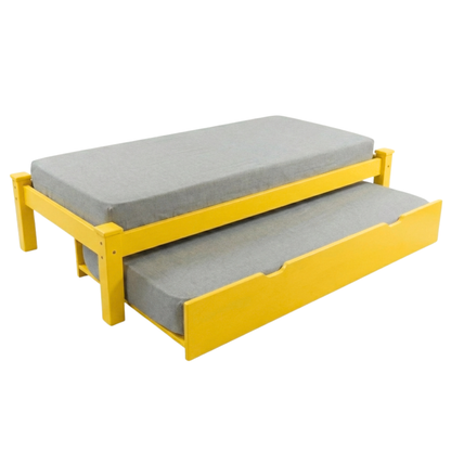 Versaloft Homestead Amish Made Bed Frame with Trundle Unit