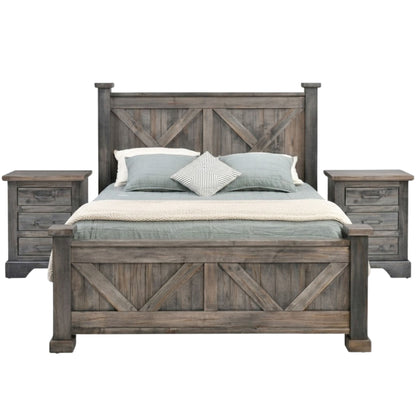 High Bank Woodworks Pendleton 3-Piece Maple Bedroom Set