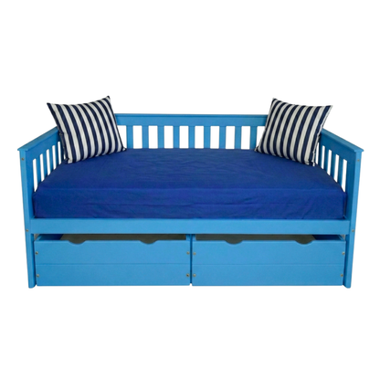 Versaloft Mission Amish Made Daybed Frame with 2-Piece Drawers