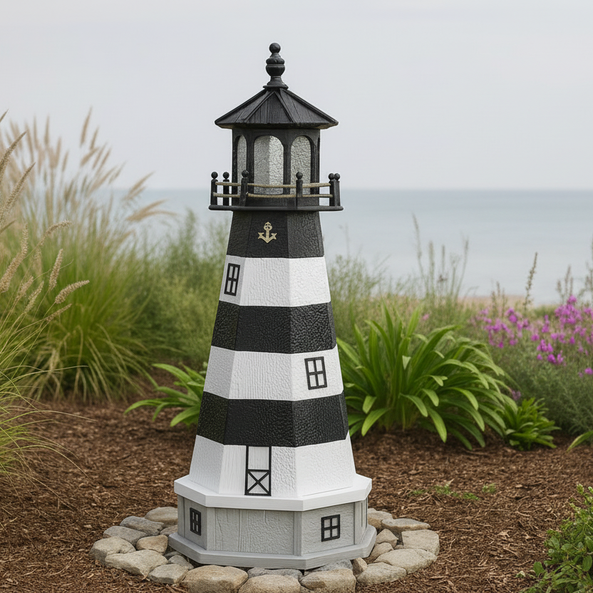 Heritage Lawncraft Carolina Decorative Yard Lighthouse
